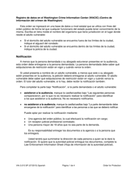 Instrucciones para Formulario WPF VA-3.015 Order for Protection - Vulnerable Adult - Washington (Spanish), Page 3
