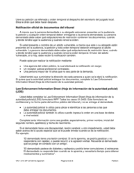 Instrucciones para Formulario WPF VA-1.015 Petition for Vulnerable Adult Order for Protection - Washington (Spanish), Page 6