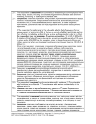 Form WPF VA-3.015 Order for Protection - Vulnerable Adult - Washington (English/Russian), Page 4