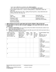 Form FL All Family001 Confidential Information (Cif) - Washington (English/Vietnamese), Page 3