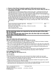 Form FL All Family130 Child Support Order - Washington (English/Vietnamese), Page 31