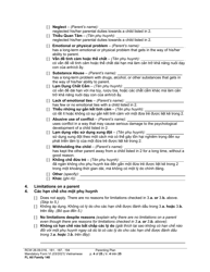 Form FL All Family140 Parenting Plan - Washington (English/Vietnamese), Page 4