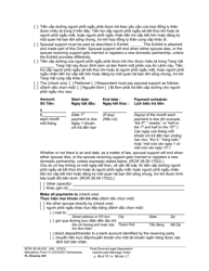 Form FL Divorce241 Final Divorce Order (Dissolution Decree)/Legal Separation Order (Decree)/Invalid Marriage Order (Annulment Decree)/Valid Marriage Order (Decree) - Washington (English/Vietnamese), Page 10