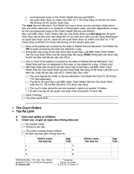 Form FL Divorce224 Temporary Family Law Order - Washington (English/Vietnamese), Page 3