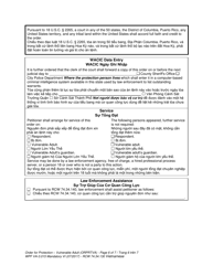 Form WPF VA-3.015 Order for Protection - Vulnerable Adult - Washington (English/Vietnamese), Page 6