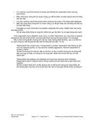 Instructions for Form XR101 Petition for an Extreme Risk Protection Order (Ptxr) - Washington (English/Vietnamese), Page 7