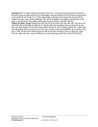 Form FL All Family131 Financial Declaration - Washington (English/Vietnamese), Page 11