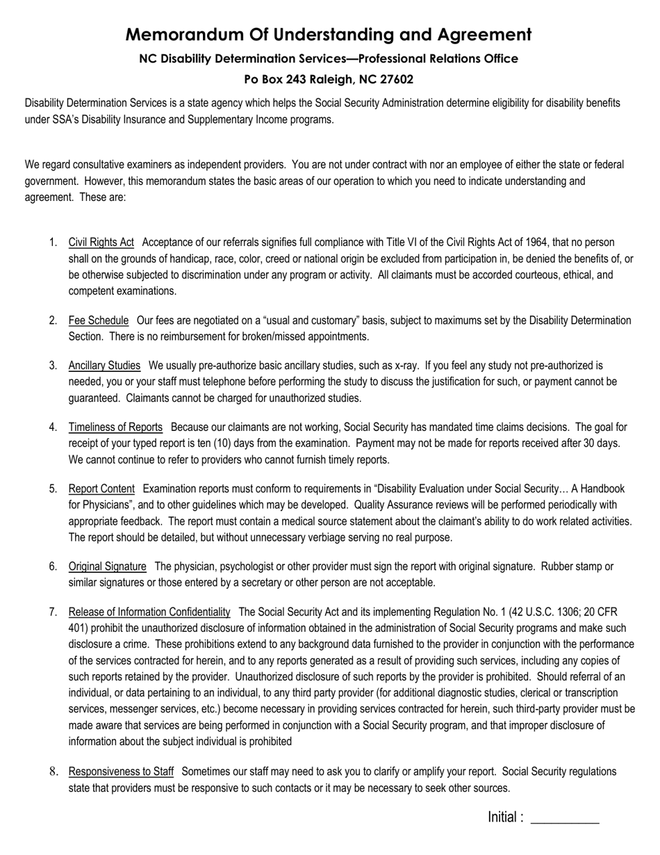 General Medical Application - North Carolina, Page 3