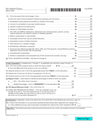 Form I-025 Schedule FC Farmland Preservation Credit - Wisconsin, Page 2