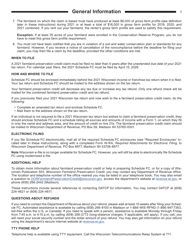 Instructions for Form I-025 Schedule FC Wisconsin Farmland Preservation Credit - Wisconsin, Page 3