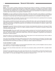 Instructions for Form I-025 Schedule FC Wisconsin Farmland Preservation Credit - Wisconsin, Page 4