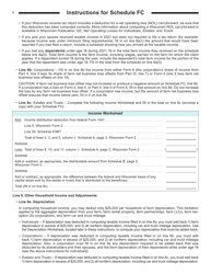 Instructions for Form I-025 Schedule FC Wisconsin Farmland Preservation Credit - Wisconsin, Page 6