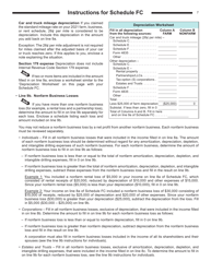 Instructions for Form I-025 Schedule FC Wisconsin Farmland Preservation Credit - Wisconsin, Page 7