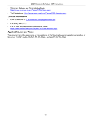 Instructions for Form IP-040 Schedule 3-ET Entity-Level Tax Computation - Wisconsin, Page 10