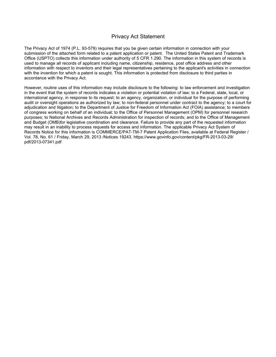 Form PTO / SB / 429 Third-Party Submission Under 37 Cfr 1.290, Page 3