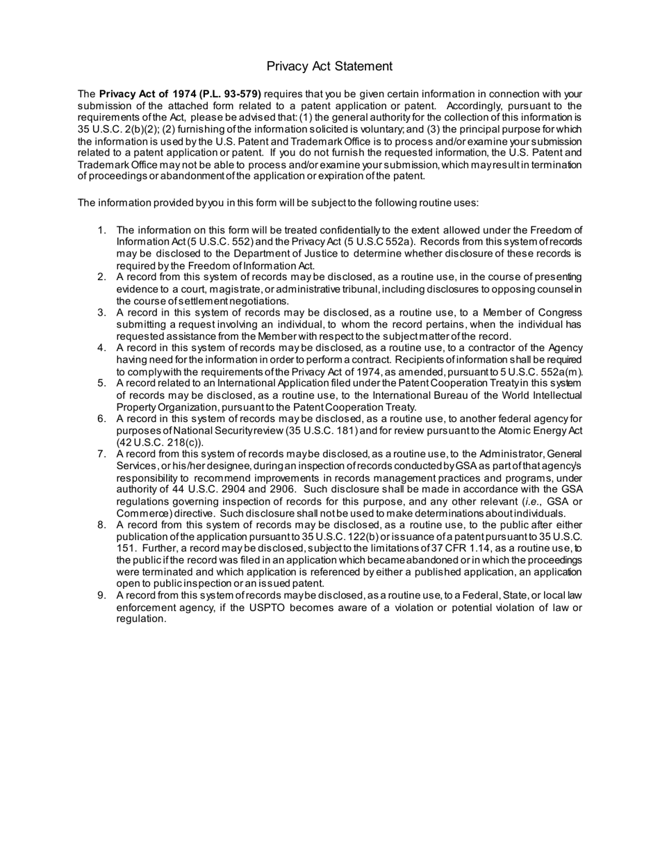 Form PTO / AIA / 17P Processing Fee Under 37 Cfr 1.17(F), (G)  (H) Transmittal, Page 3