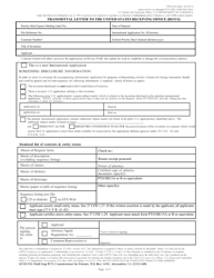 Document preview: Form PTO-1382 Transmittal Letter to the United States Receiving Office (Ro/US)