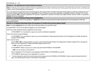 Instructions for Form OCFS-LDSS-4700 Part A Enrollment Form for Legally Exempt Group Child Care Program - New York, Page 5