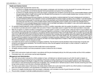 Instructions for Form OCFS-LDSS-4700 Part A Enrollment Form for Legally Exempt Group Child Care Program - New York, Page 9