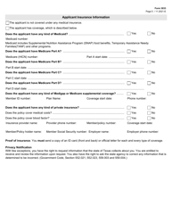 Form 3033 Hemophilia Assistance Program Application - Texas, Page 5