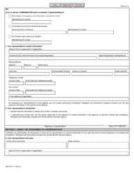 Form IMM5476 Use of a Representative - Canada, Page 2