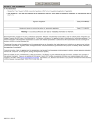 Form IMM5476 Use of a Representative - Canada, Page 3