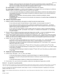 Forme CIT0001 Demande De Certificat De Citoyennete Pour Adultes Et Mineurs (Preuve De Citoyennete) En Vertu De L&#039;article 3 De La Loi Sur La Citoyennete - Canada (French), Page 12