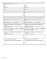 Forme CIT0001 Demande De Certificat De Citoyennete Pour Adultes Et Mineurs (Preuve De Citoyennete) En Vertu De L&#039;article 3 De La Loi Sur La Citoyennete - Canada (French), Page 3