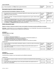 Forme CIT0014 Liste De Controle DES Documents - Demande De Certificat De Citoyennete (Preuve De Citoyennete) - Canada (French), Page 2