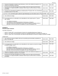 Forme CIT0014 Liste De Controle DES Documents - Demande De Certificat De Citoyennete (Preuve De Citoyennete) - Canada (French), Page 4