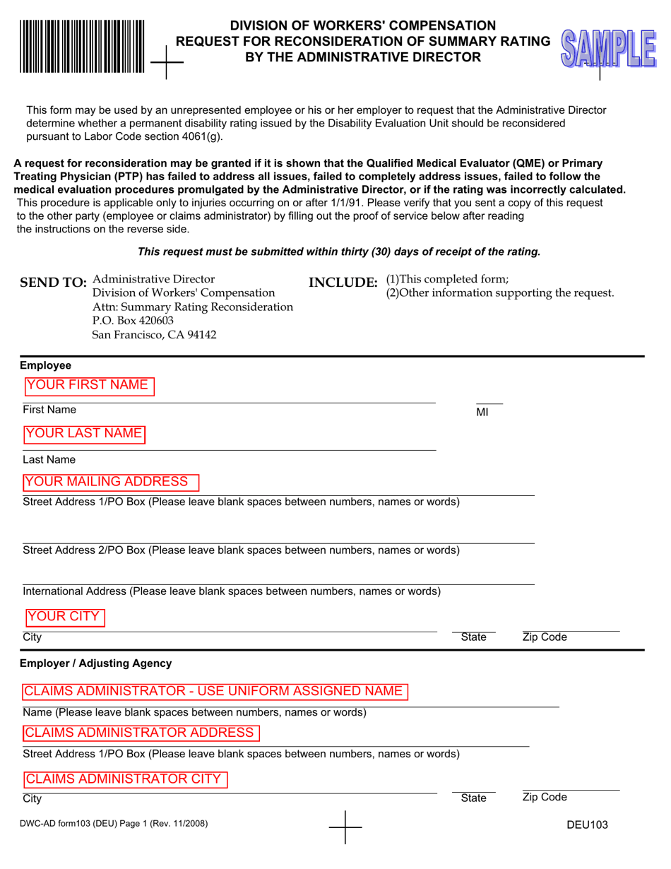 Form IA3 Information  Assistance Unit Guide - How to Object to Your Summary Rating - California, Page 4