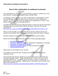 Form I&amp;A5 Information &amp; Assistance Unit Guide - How to File a Declaration of Readiness to Proceed - California