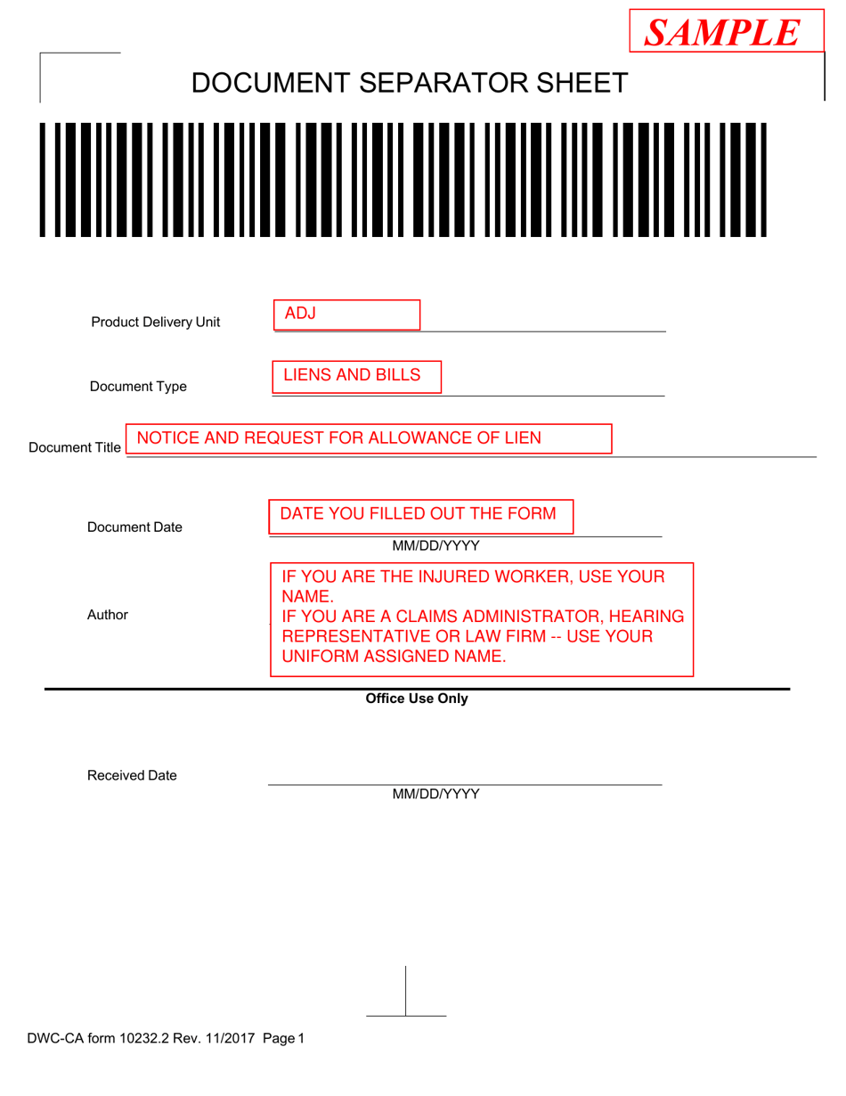 Form IA10 Information  Assistance Unit Guide - How to File a Lien - California, Page 8