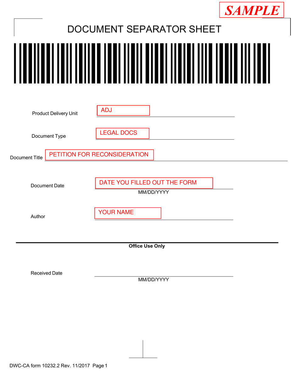 Form IA12 Information  Assistance Unit Guide - How to File a Petition for Reconsideration - California, Page 8
