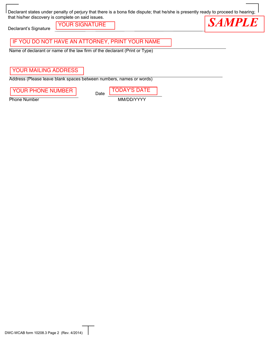 Form IA6 Information  Assistance Unit Guide - How to Request an Expedited Hearing - California, Page 10