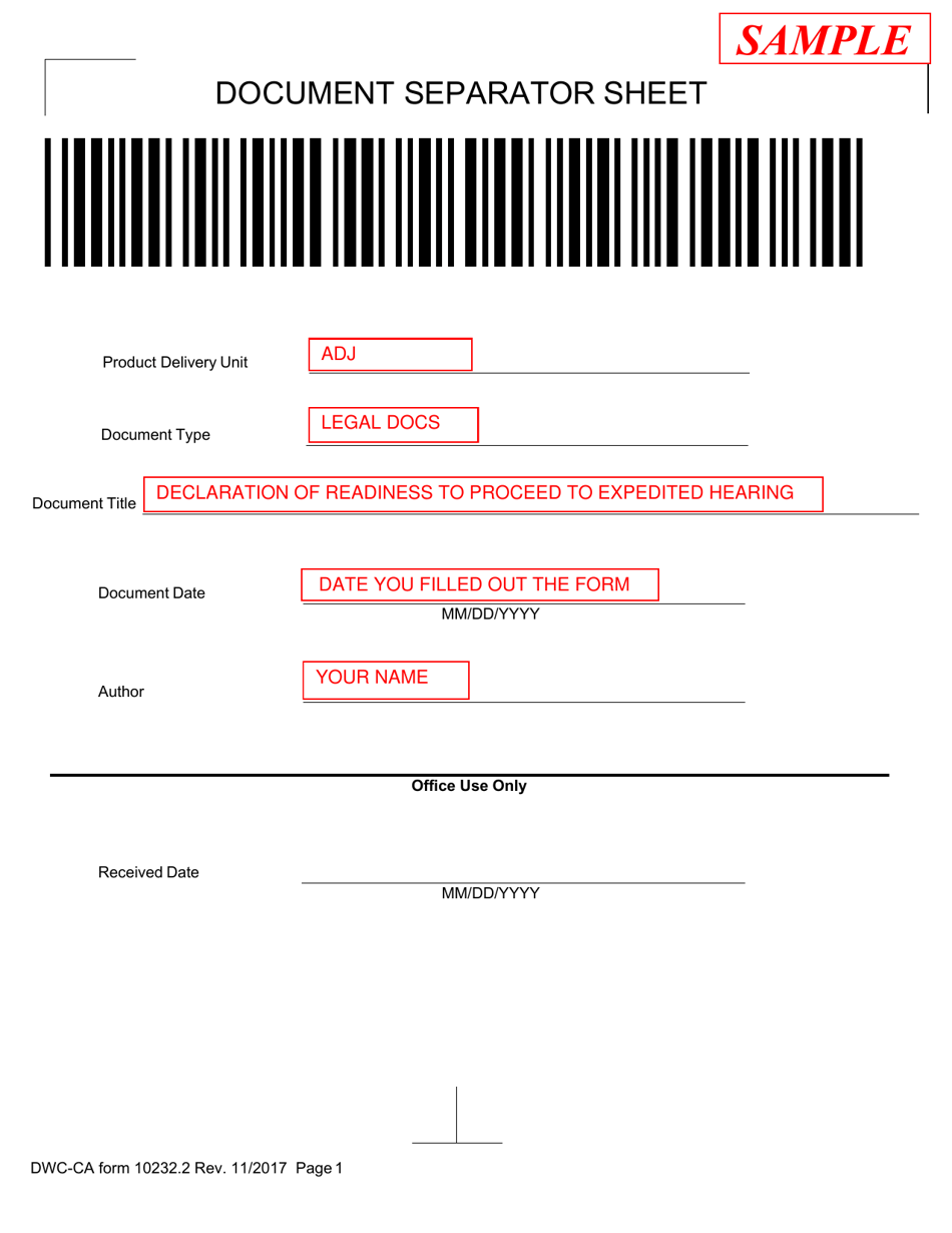 Form IA6 Information  Assistance Unit Guide - How to Request an Expedited Hearing - California, Page 8