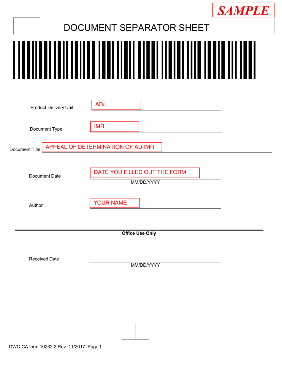 Form IA19 Information  Assistance Unit Guide - How to File a Petition Appealing Administrative Directors Independent Medical Review Determination - California, Page 8