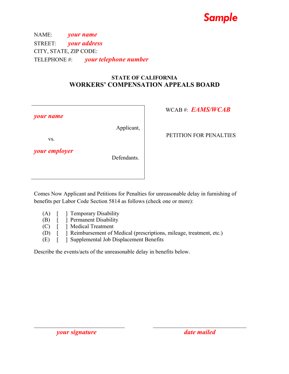 Form IA21 Information  Assistance Unit Guide - How to File a Petition for Penalties - California, Page 9