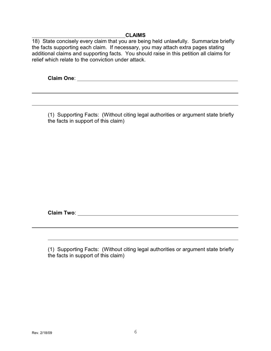 Petition Pursuant to 28 U.s.c. 2255 to Vacate, Set Aside, or Correct Sentence by a Person in Federal Custody - Connecticut, Page 6