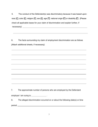 Complaint for Employment Discrimination - Connecticut, Page 3