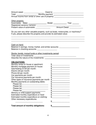 Motion for Leave to Proceed in Forma Pauperis Pursuant to 28 U.s.c. 1915 - Social Security Disability Appeal - Connecticut, Page 4