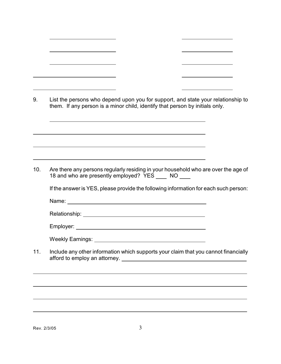 Motion for Appointment of Counsel - Connecticut, Page 3