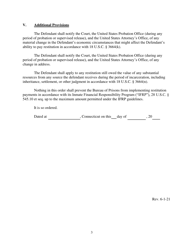 Restitution Order - Connecticut, Page 3