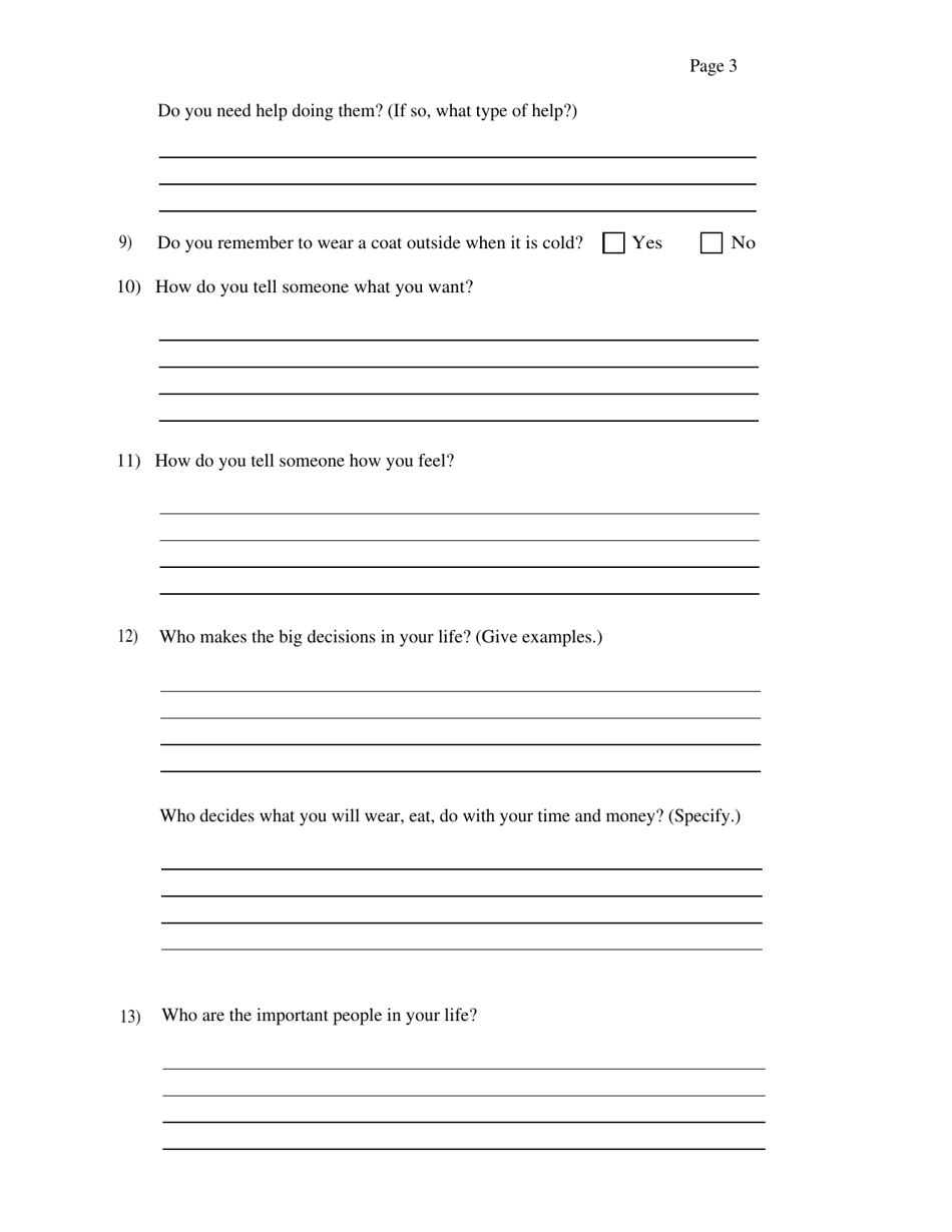 Individual and Family Profile - Alabama, Page 3