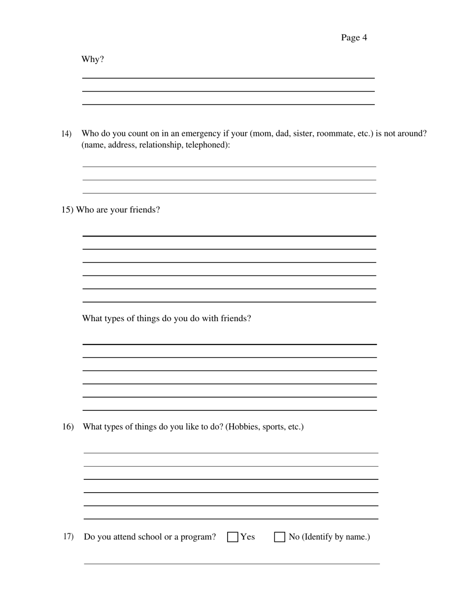 Individual and Family Profile - Alabama, Page 4