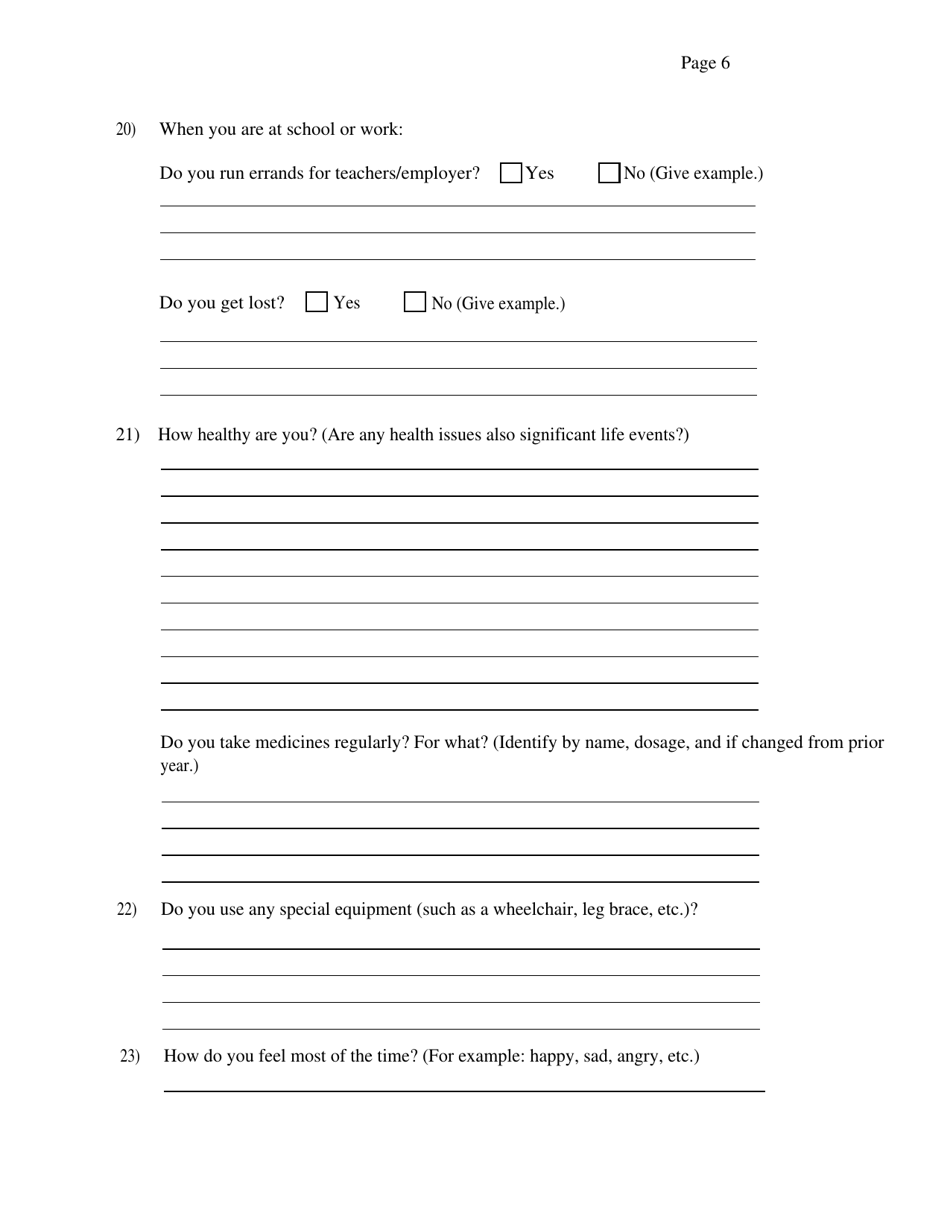 Individual and Family Profile - Alabama, Page 6