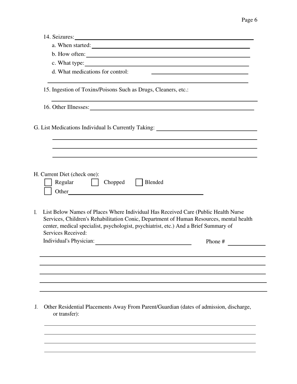 Individual / Family History - Alabama, Page 6