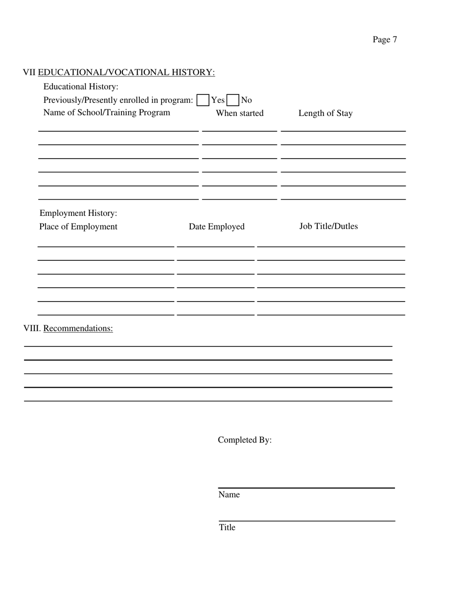 Individual / Family History - Alabama, Page 7