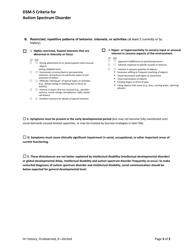 Autism Diagnostic Tool for Healthcare Providers - Alabama, Page 3