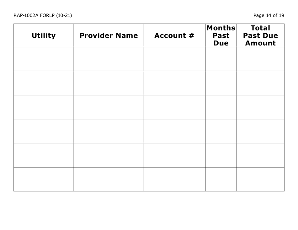 Form RAP-1002A-LP Emergency Rental Assistance Program Manual Application (Large Print) - Arizona, Page 14